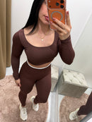 Cropped manga longa
