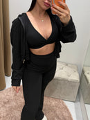 Conjunto em poliamida com elastano
