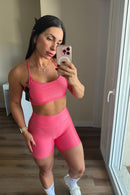 Conjunto em aveludado de compressão