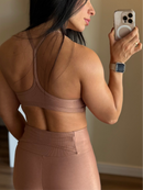 Conjunto em aveludado de compressão